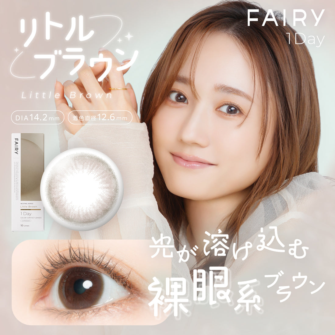 フェアリーワンデー リトルブラウン
